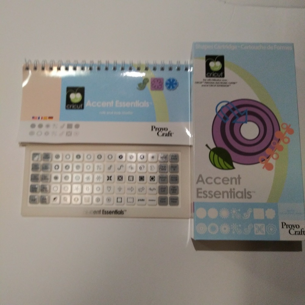 Accent Essentials Cricut Shapes Cartridge With Keyboard